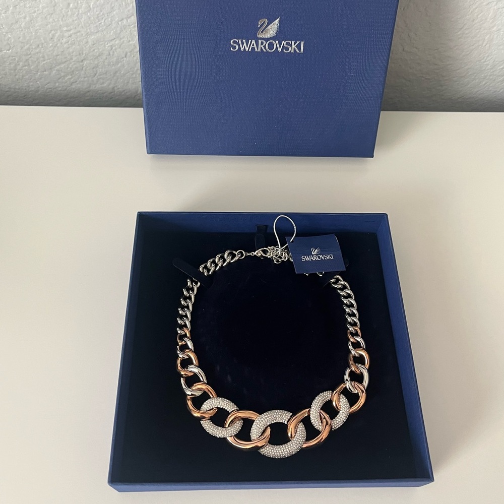 Swarovski chain necklace